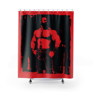 Tough Dude Shower Curtain