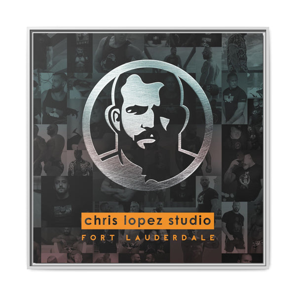 Icon Studio, Giclee Print on Matte Canvas, Framed