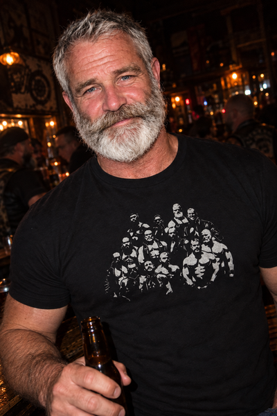 Leather Brotherhood, hand printed T-shirt & Tank Top (Colors)