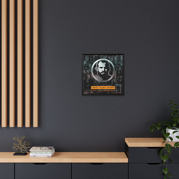 Icon Studio, Giclee Print on Matte Canvas, Framed