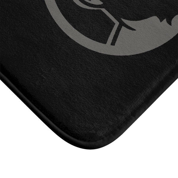 Icon, Black Bath Mat