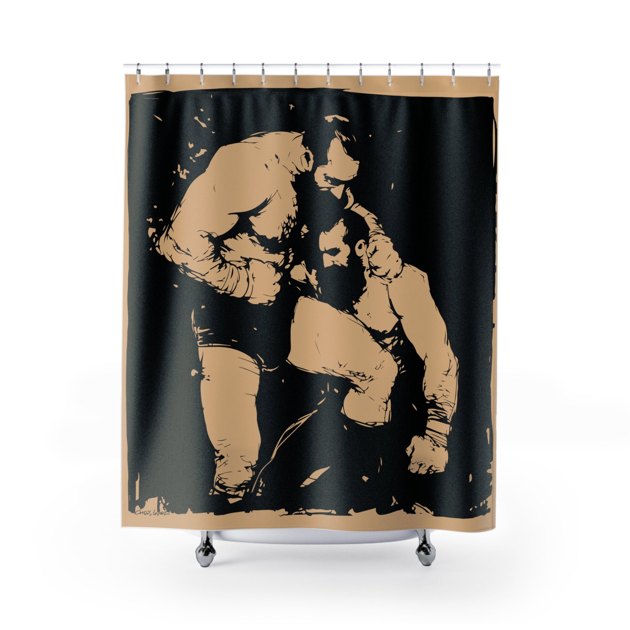 Wrestlers 2, Shower Curtain