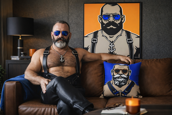 Shades 1, Giclee Print on Matte Canvas, Framed