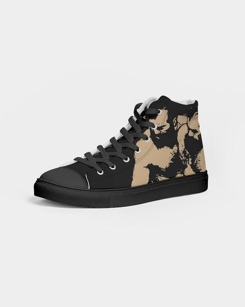 Wrestlers, Hightop Canvas Sneakers - Black sole