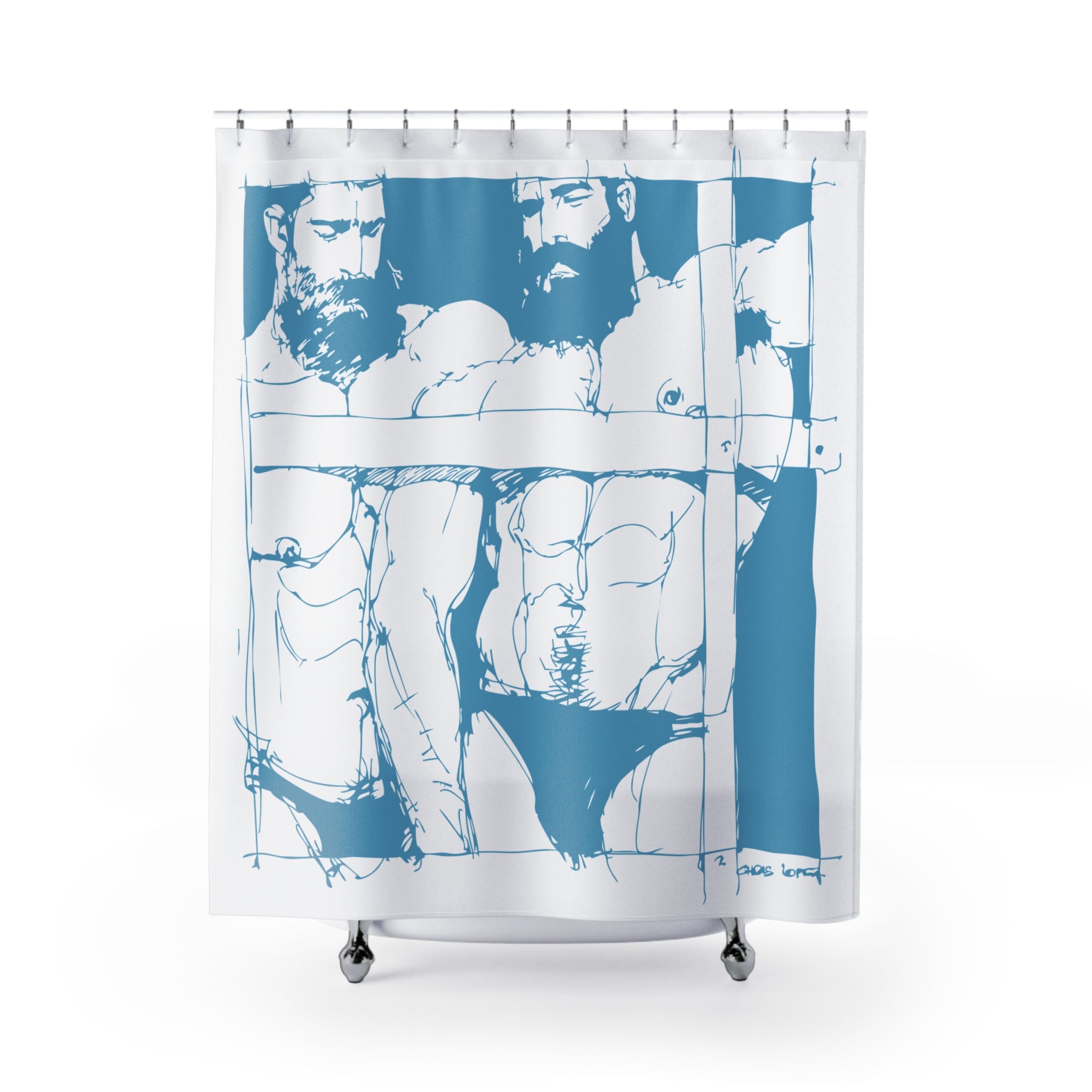 By the window, Shower Curtain