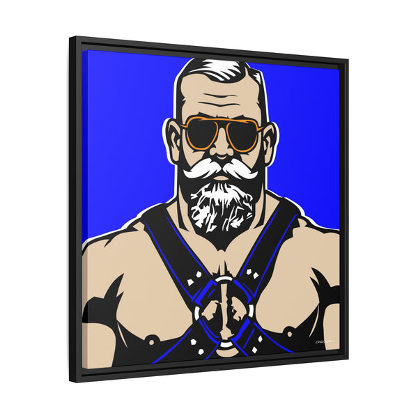 Shades 2, Giclee print on Canvas, Framed (Multi-color)