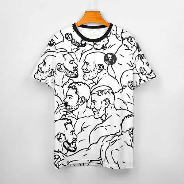 Dads & Boys, All Over Printed Cotton T-shirt