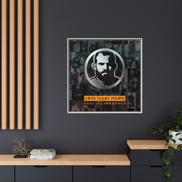 Icon Studio, Giclee Print on Matte Canvas, Framed