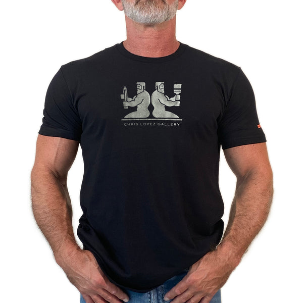 Chris Lopez Gallery, hand printed T-shirt & Tank Top (Colors)
