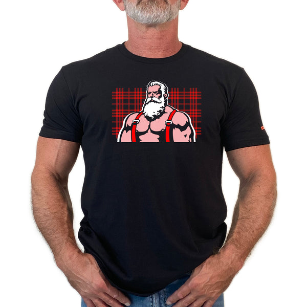Santa 2025, hand printed T-shirt and Tank Top.