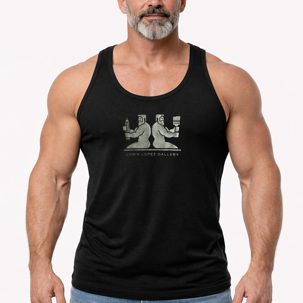 Chris Lopez Gallery, hand printed T-shirt & Tank Top (Colors)