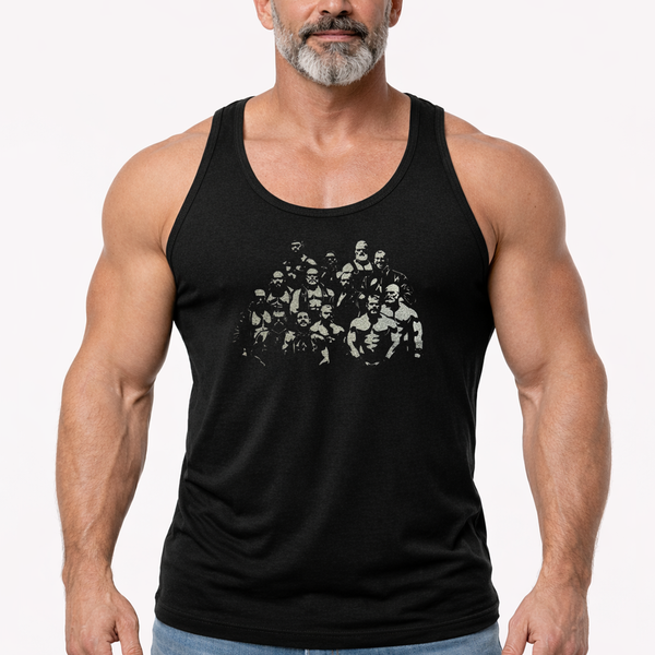 Leather Brotherhood, hand printed T-shirt & Tank Top (Colors)