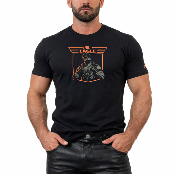 Eagle, hand printed T-shirt and Tank Top.