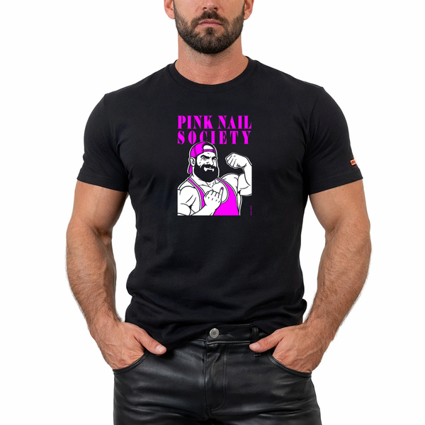 Pink Nail Society, hand printed T-shirt & Tank Top (Colors)
