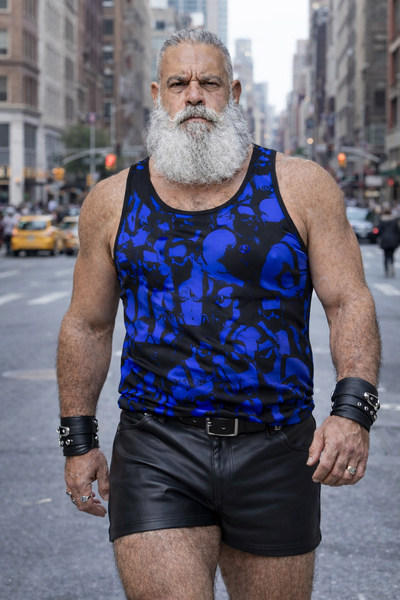 Bar Hopping (Blue), All over printed Tshirt and Tank Top