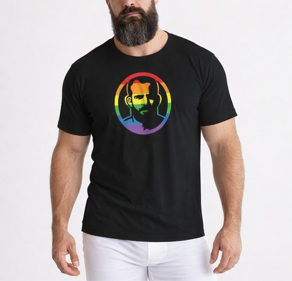 Icon (I Fight Back) Men's Black Tee