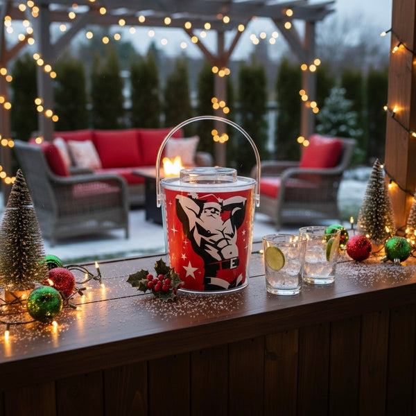 Santalicious Ice Bucket with Tongs