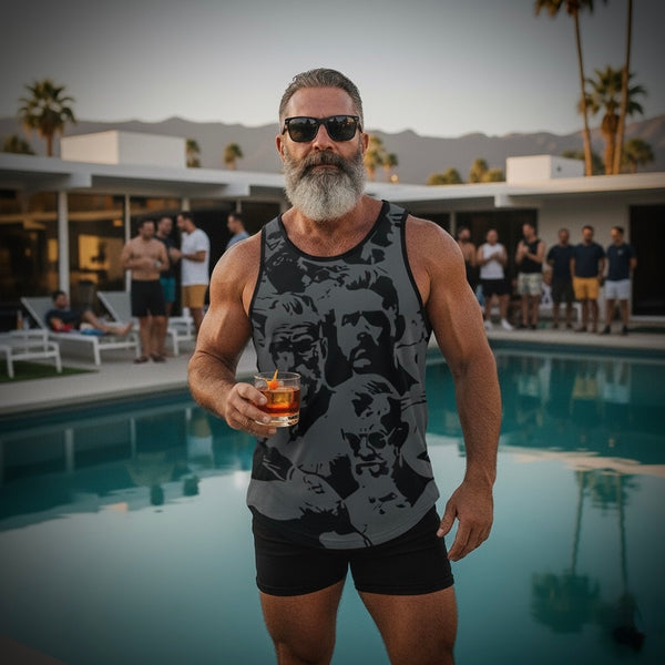 Daddies, All Over Print Tank Top