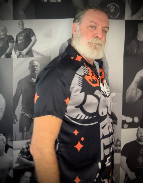 Happy Halloween All-Over Printed satin Shirt