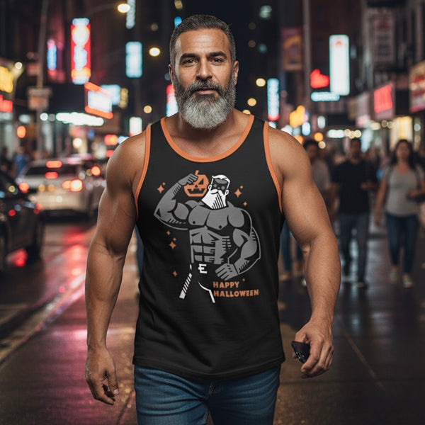 Happy Halloween, All Over Printed Tank Top
