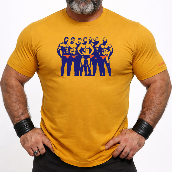 Beach Guys, hand printed T-shirt & Tank Top (Colors)