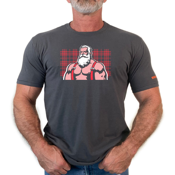 Santa 2025, hand printed T-shirt and Tank Top.