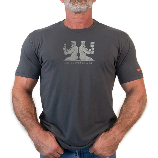 Chris Lopez Gallery, hand printed T-shirt & Tank Top (Colors)