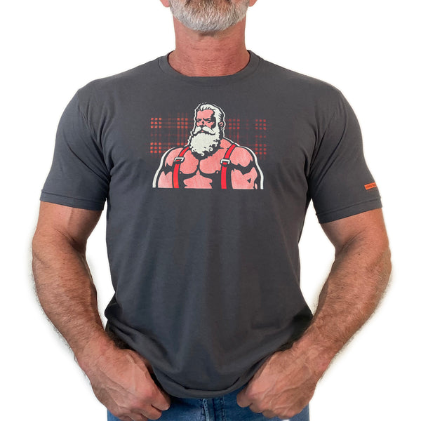 Santa 2025, hand printed T-shirt and Tank Top.