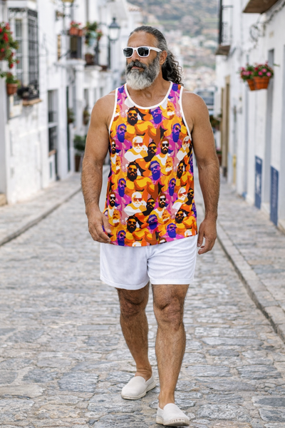 Summer Days, All Over Printed Tank Top