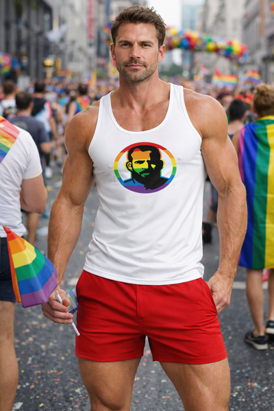 Icon (I Fight Back) white Men's Tank