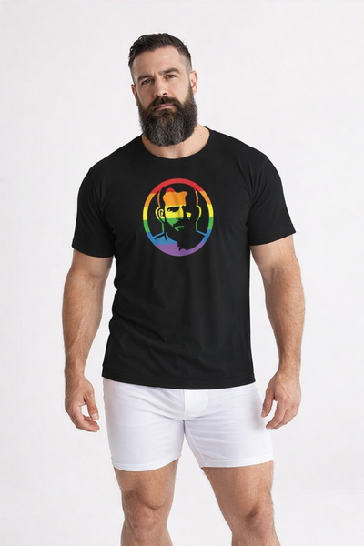 Icon (I Fight Back) Men's Black Tee