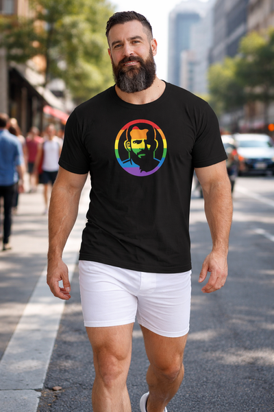 Icon (I Fight Back) Men's Black Tee