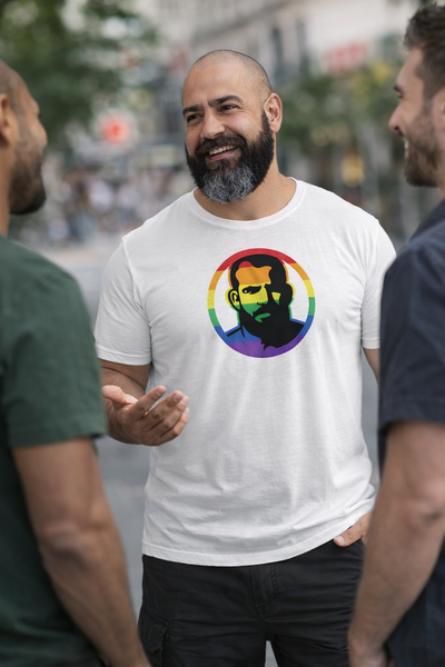Icon, (I Fight Back) white Tee