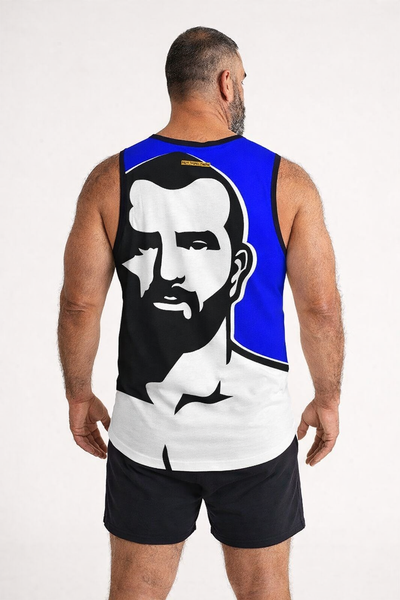 Muscle, All Over Printed Sport Tank