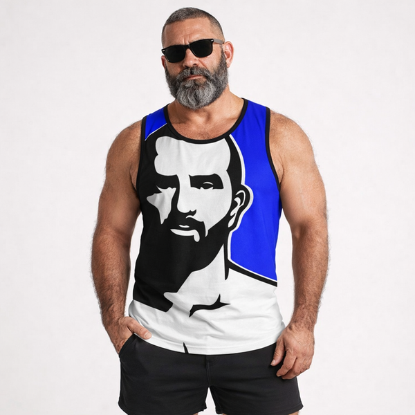 Muscle, All Over Printed Tank