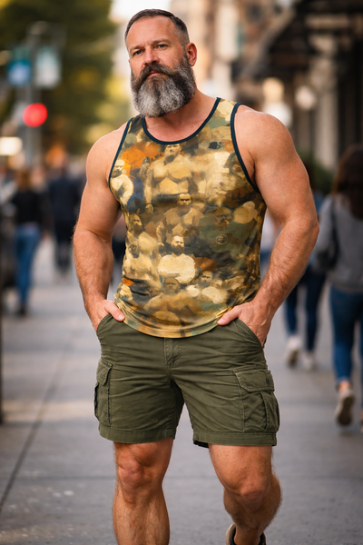 Hot Days, All Over Printed Tank Top