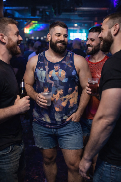 Party Time, All Over Printed Tank Top