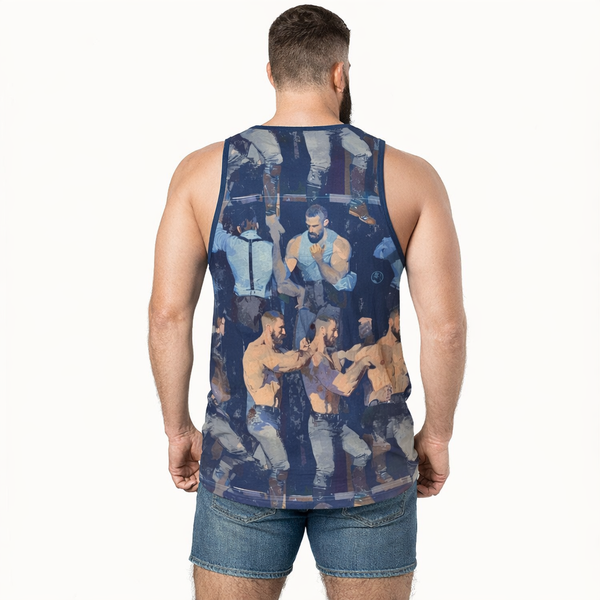 Party Time, All Over Printed Tank Top