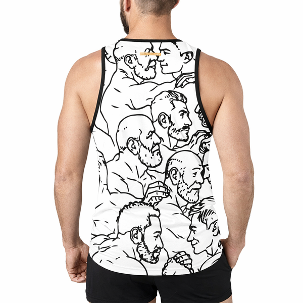 Dads & Boys, All Over Printed Tank Top