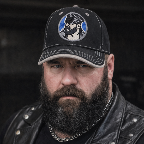 Biker 2 embroidered Cap