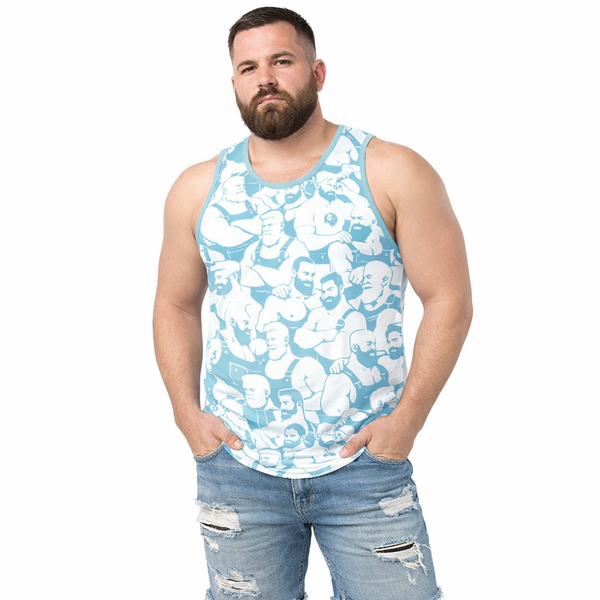 Bear Weekend, All Over Printed Tank Top