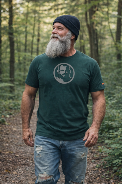 Icon, Rubber Patch on Forest Tshirt