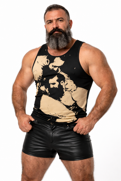 Wrestlers, All Over Printed Tank Top