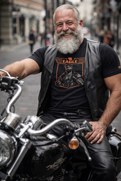 Eagle, hand printed T-shirt and Tank Top.