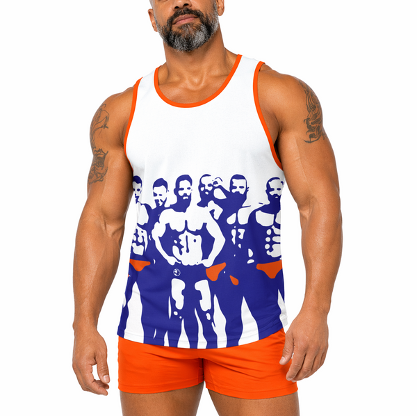 Beach Guys, All Over Printed Tank Top