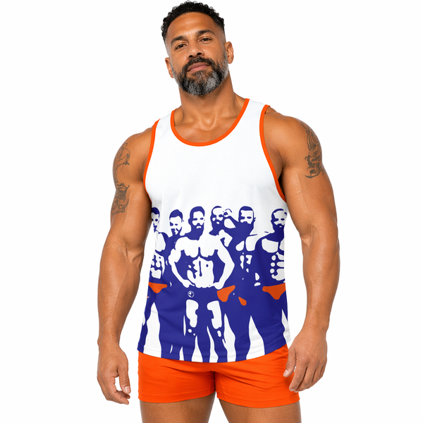 Beach Guys, All Over Printed Tank Top