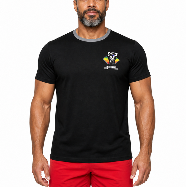 Shine (with Pride), All Over Printed Cotton T-shirt