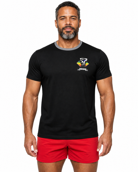 Shine (with Pride), All Over Printed Cotton T-shirt