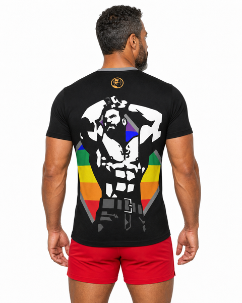Shine (with Pride), All Over Printed Cotton T-shirt
