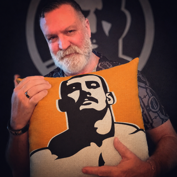 Stache, All-Over Printed Pillowcase